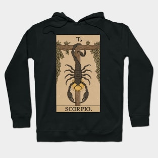 Scorpio Tarot Card Hoodie